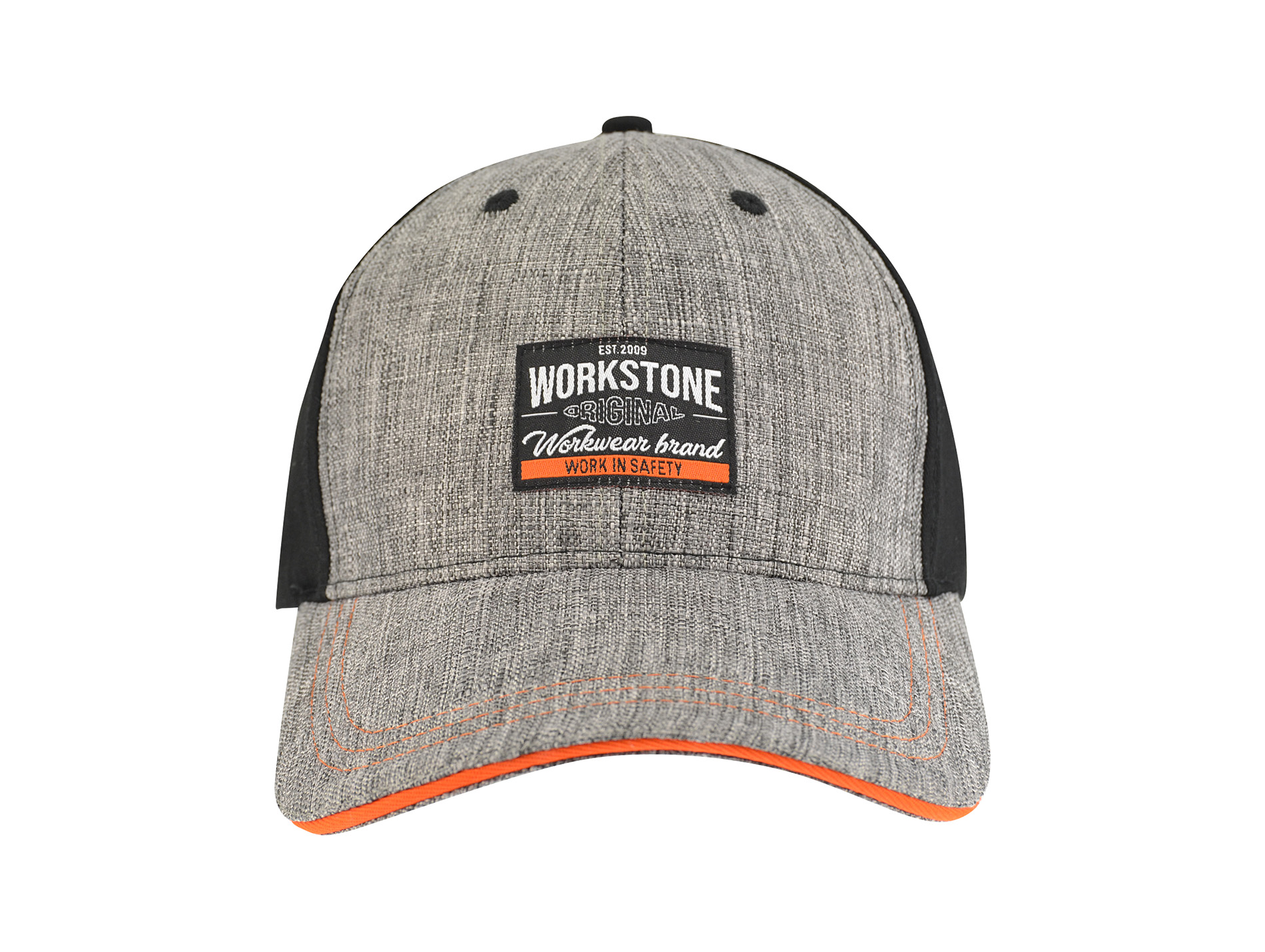 Casquette WORKSTONE Kimo noir/gris